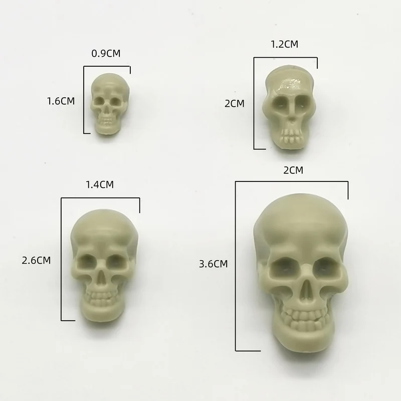 Dekorative Halloween Schädel Figuren Brehn