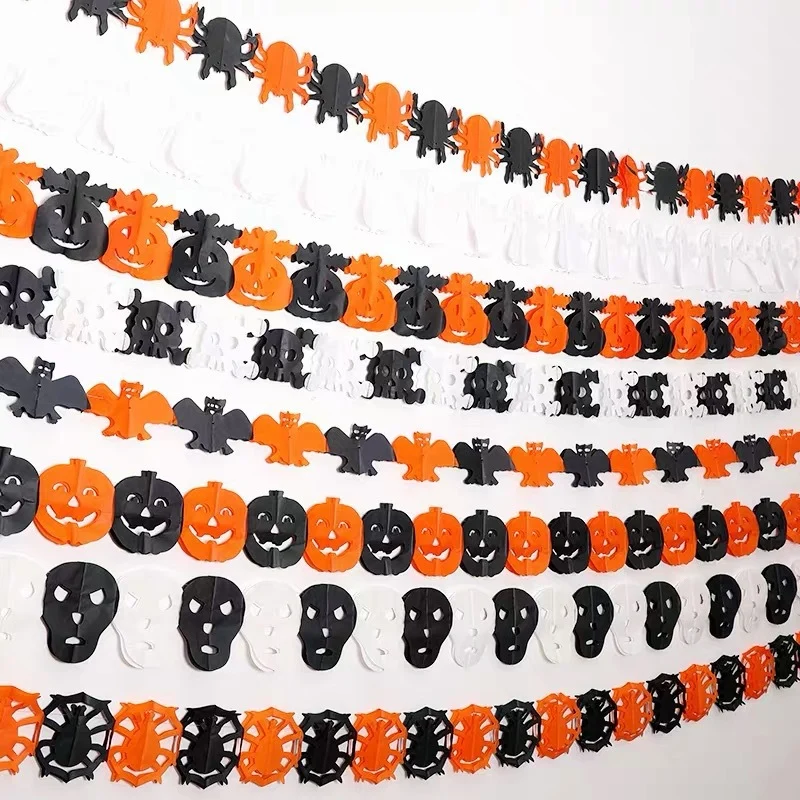 Dekorative Halloween Fledermaus Girlande Brehn