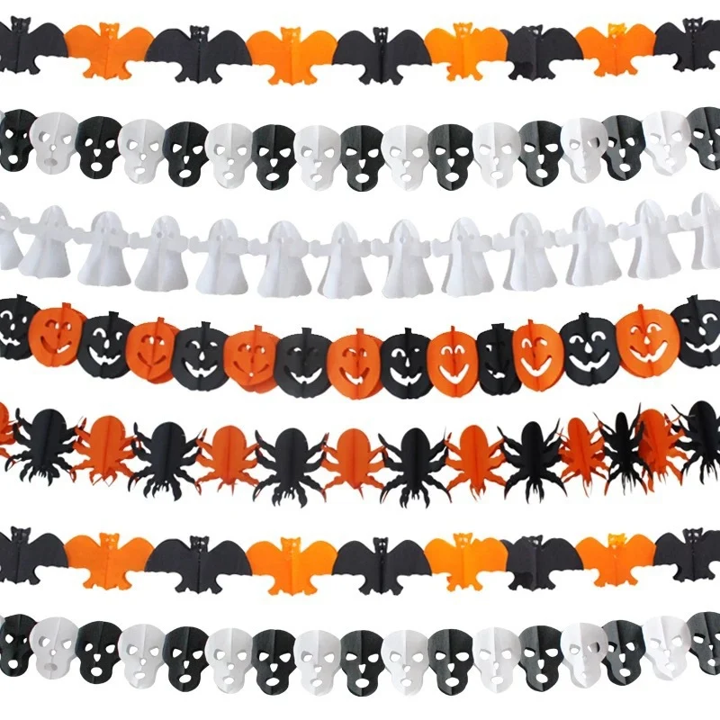 Dekorative Halloween Fledermaus Girlande Brehn