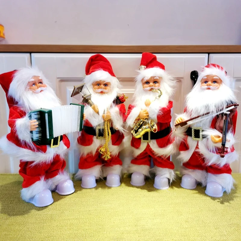Musikartige Weihnachtsmann Figuren