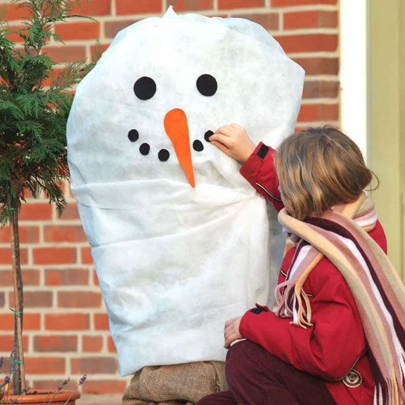 Dekorative Schneemann-Figur