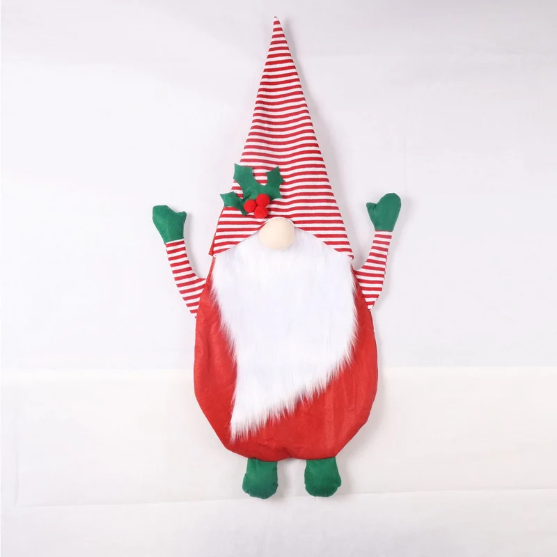 Lustiger Weihnachtsstrumpf mit Grinch-Motiv