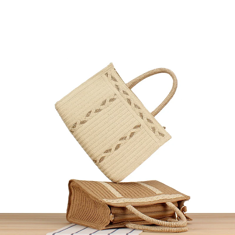 Stilvolle Handtasche mit künstlerischem Ripped-Design Skanto