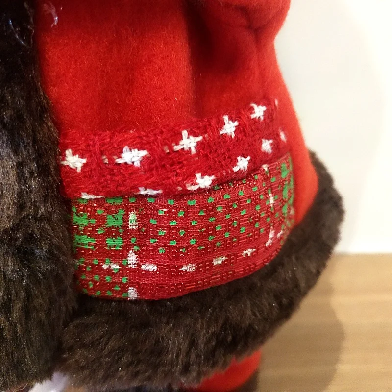 Dekorative Weihnachtsmann Dekofigur