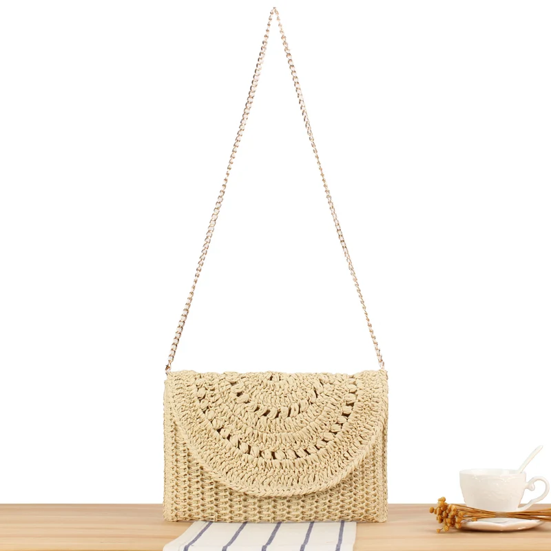 Handtasche mit kunstvollem Makramee-Design Skanto