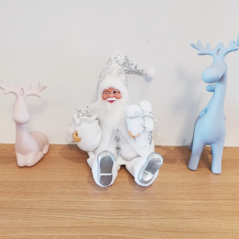 Dekorative Weihnachtsmann Figuren