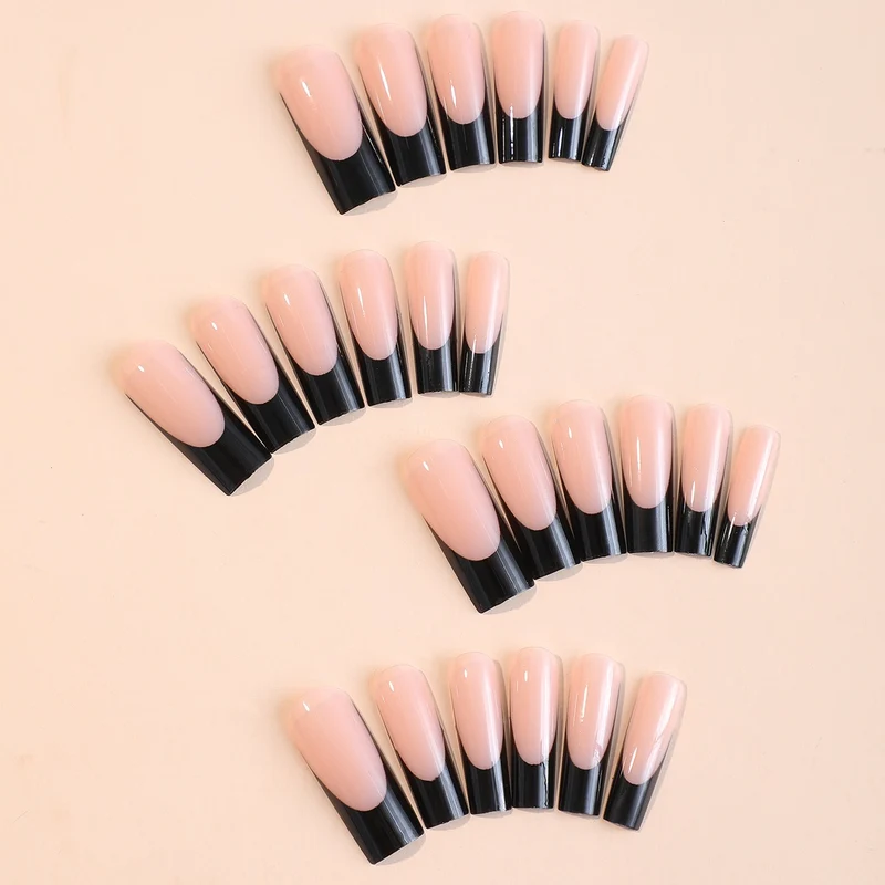 Kunstnagelset mit Eleganten Ombre-Design Brehn