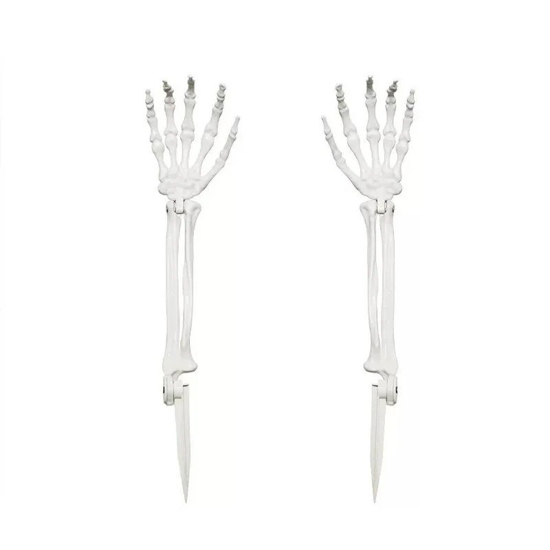 Gruselige Skelettgartenstecker