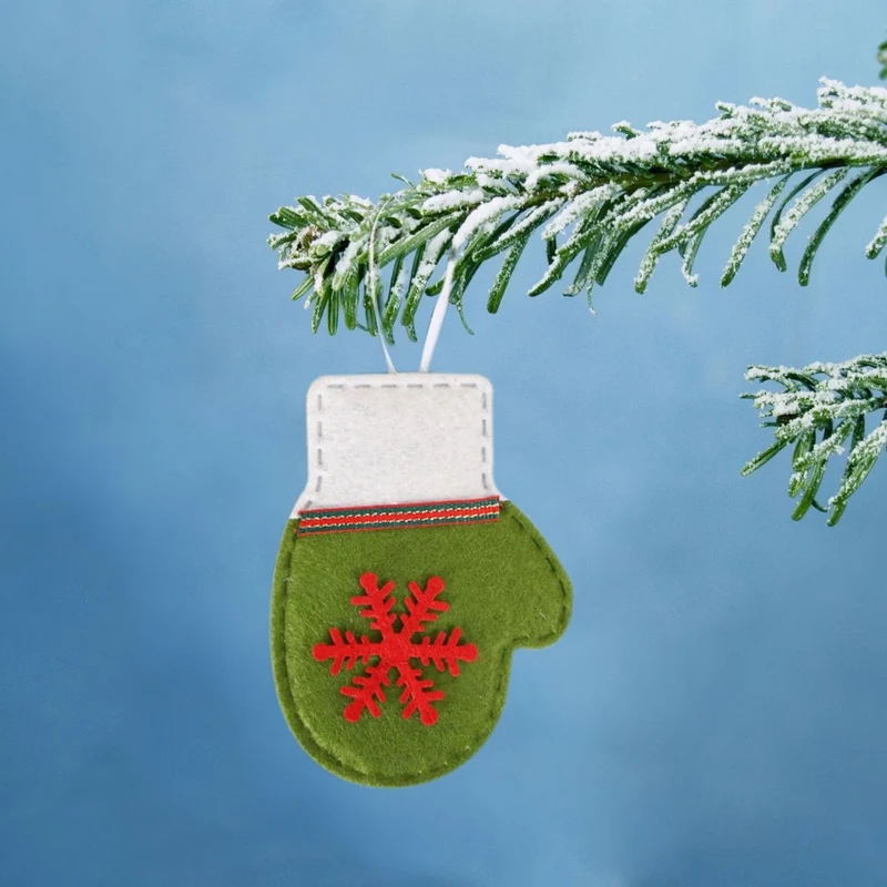 Dekorative Weihnachtsbaumornamente in Rentierform