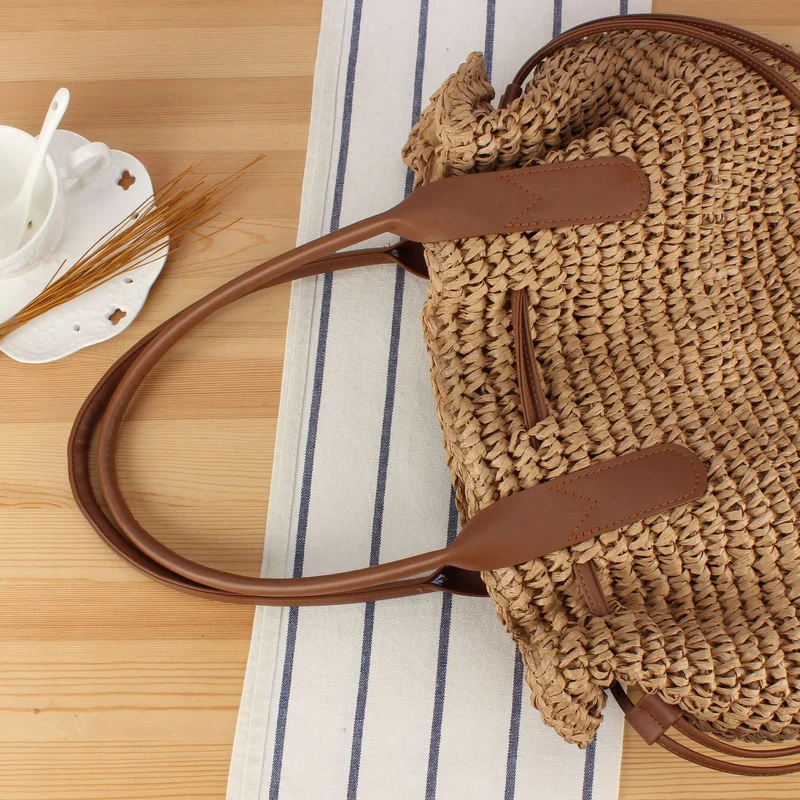 Kreative Handtasche aus gewebtem Material Skanto