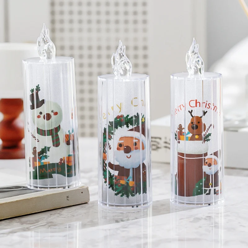 LED Weihnachtskerze