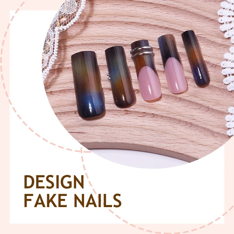 Kunstnagelset mit Farbverlauf Brehn