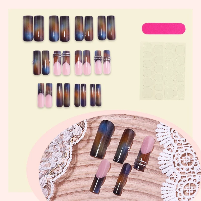 Kunstnagelset mit Farbverlauf Brehn