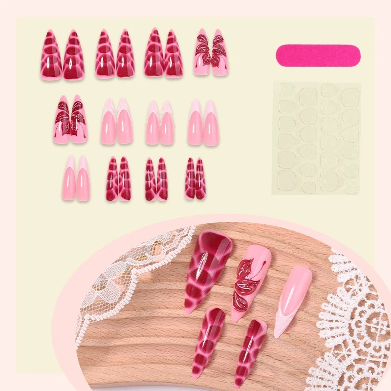 Kunstnagelset mit extravaganten Designs Brehn