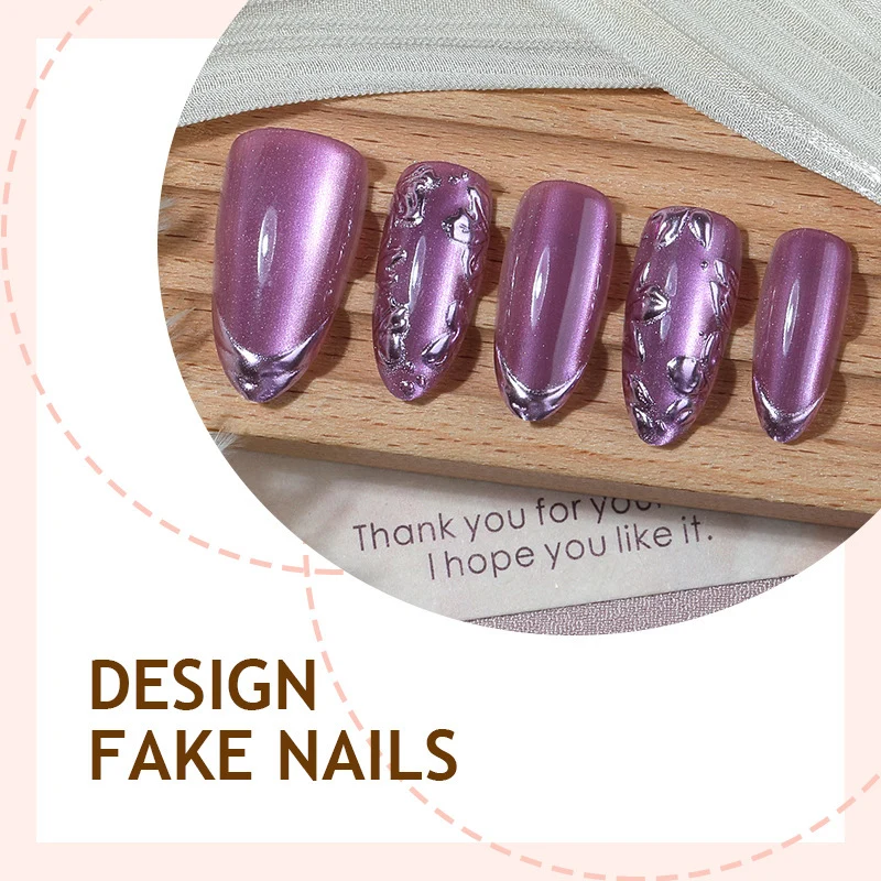 Kunstnagelset mit exquisitem Design und edlen Akzenten Brehn