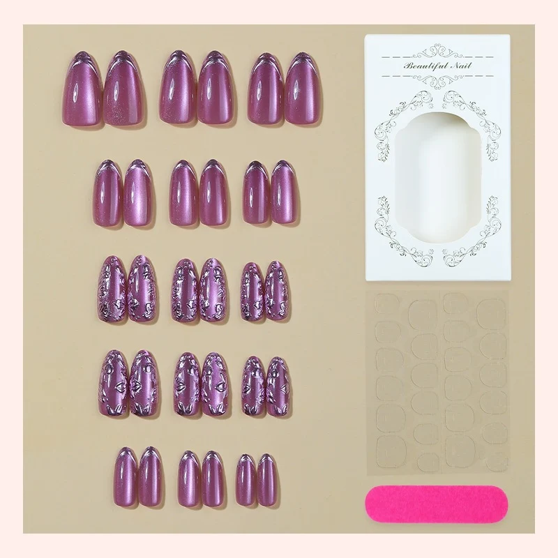 Kunstnagelset mit exquisitem Design und edlen Akzenten Brehn