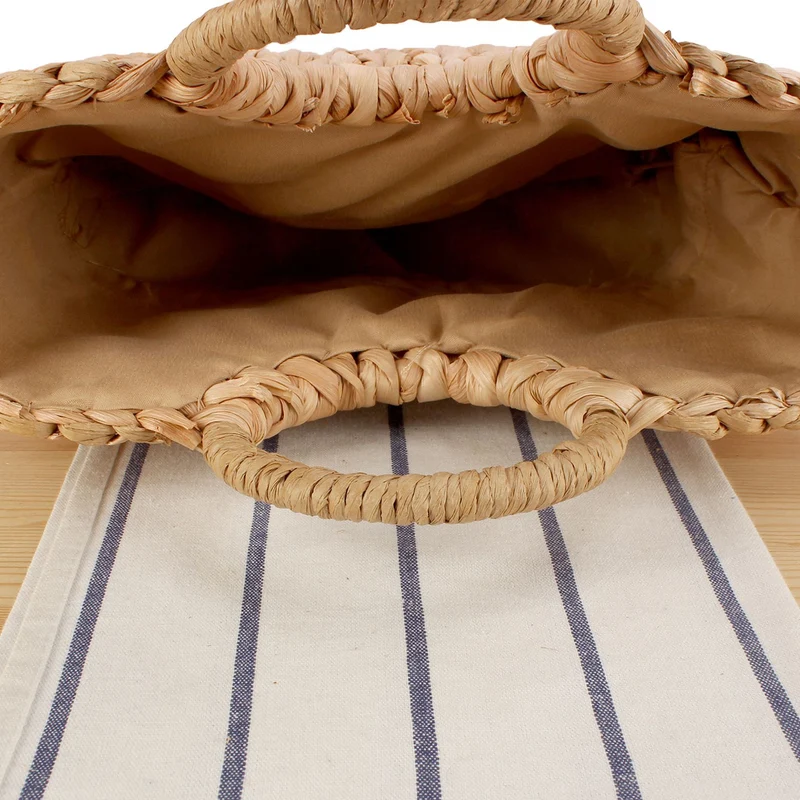 Handtasche im modernen Korbflecht-Design Skanto