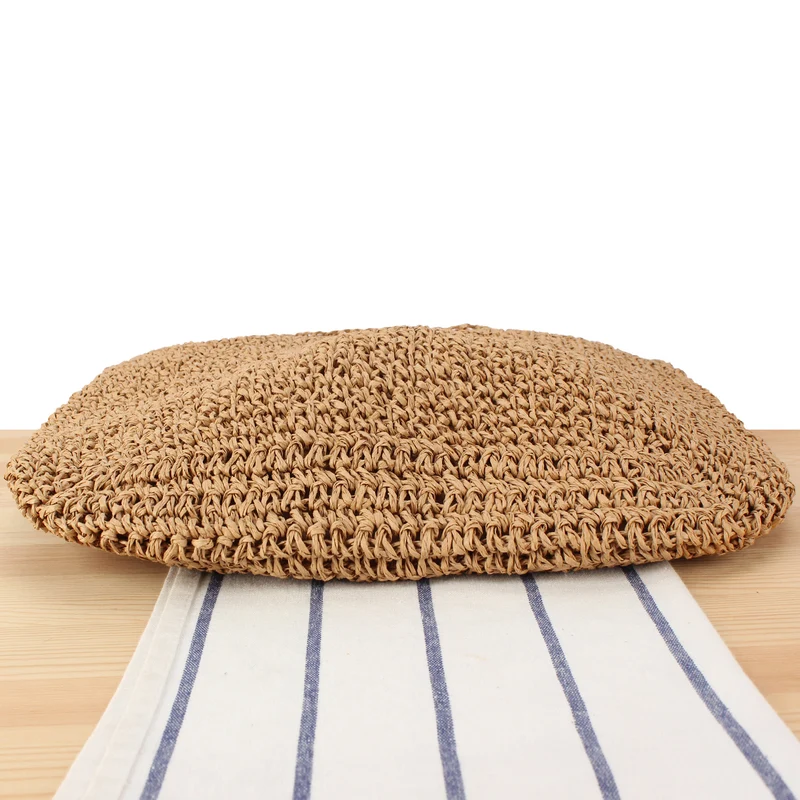 Handtasche aus handgefertigtem Naturgeflecht mit elegantem Schulterriemen Skanto
