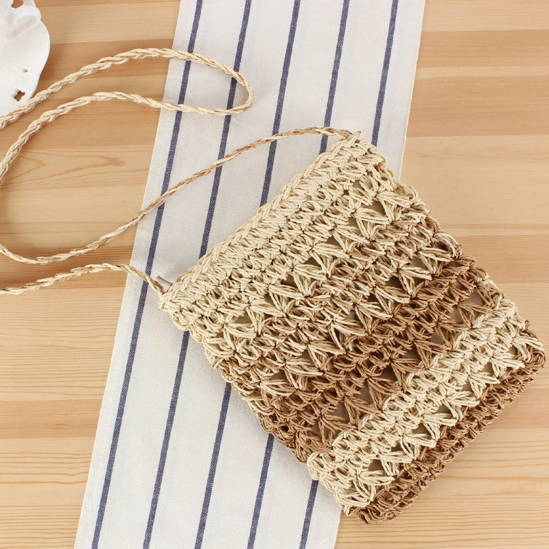 Handtasche aus geflochtenem Naturmaterial mit einzigartigem Texturdesign Skanto
