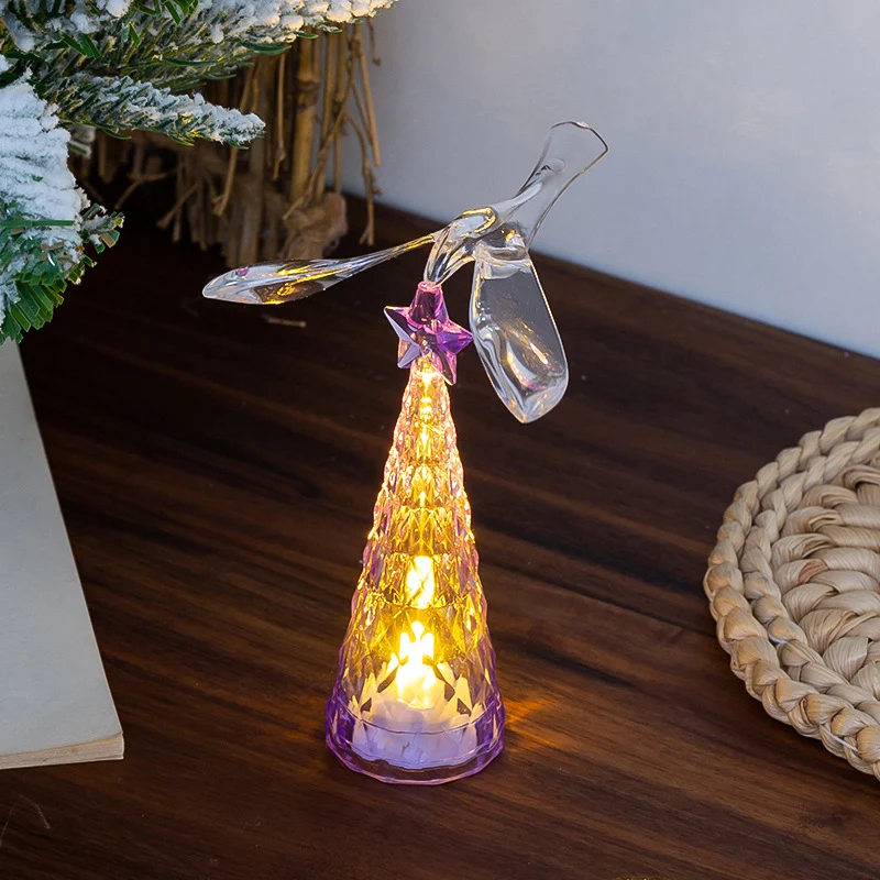 Kristall Weihnachtsbaum Figur