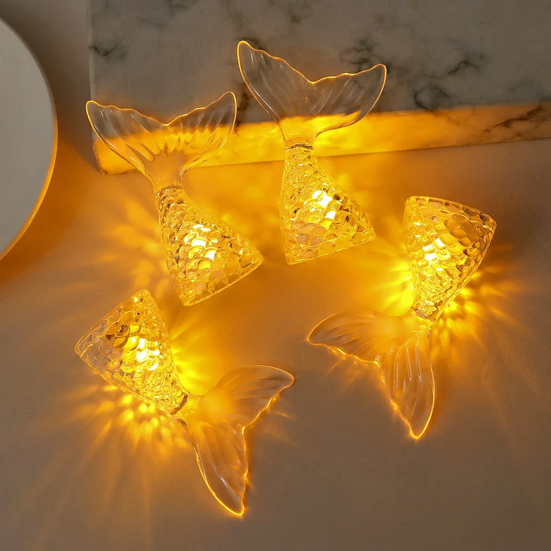 Dekorative Meerjungfrau Tischlampe