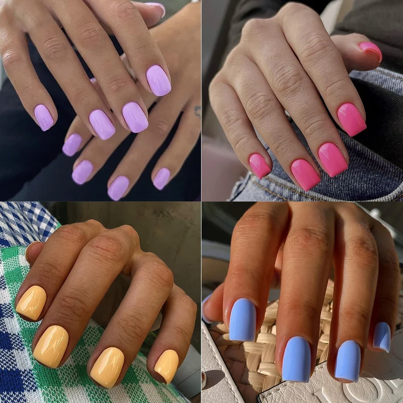 Kunstnagelset mit elegantem und natürlichem Glanz Brehn