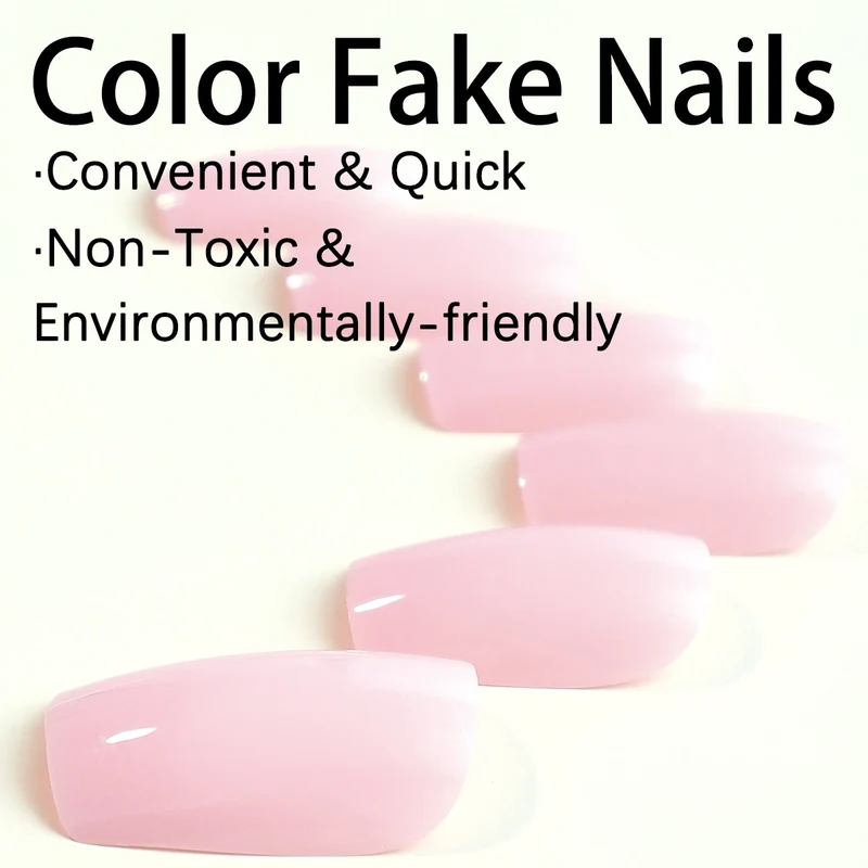 Kunstnagelset mit elegantem und natürlichem Finish Brehn