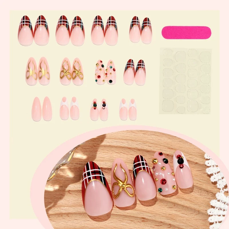 Kunstnagelset mit Glamourösen Designs und Stilvollen Akzenten Brehn