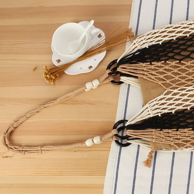 Elegante Makramee-Handtasche Skanto