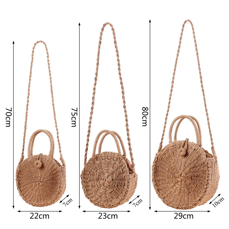 Runde Tasche mit praktischem Innenfutter Skanto