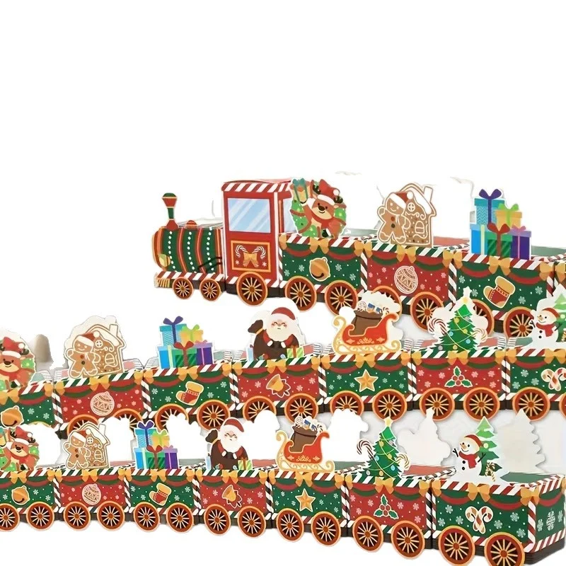 Weihnachtlicher Dekorationszug
