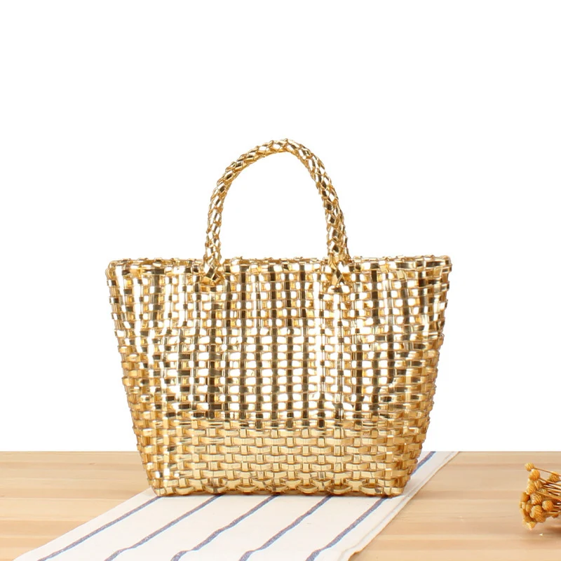 Edle Raffia-Tragetasche Skanto