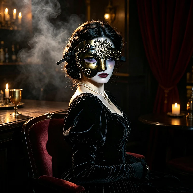 Elegante Party-Maske