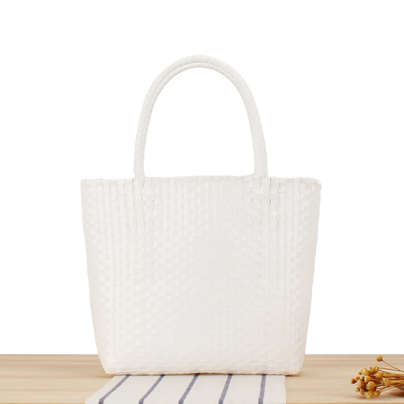 Moderne Strandtasche mit strapazierfähigem Geflecht Skanto