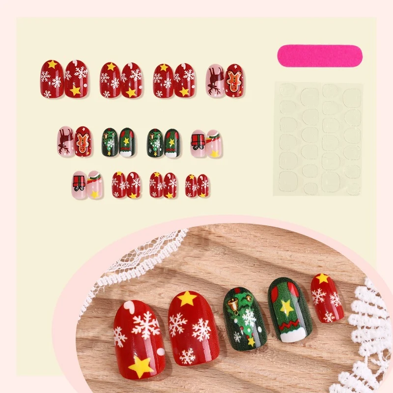 Künstliche Nagelspitzen mit Ombre-Design Brehn