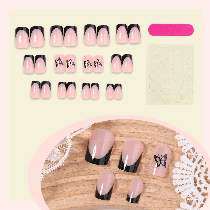 Künstliche Nagelspitzen mit eleganten Designs Brehn