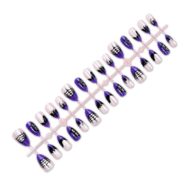 Kreatives Kunstnagelset mit Halloween-Motiven Brehn