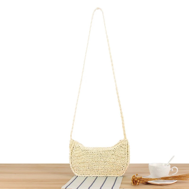 Elegante Umhängetasche im minimalistischen Häkeldesign Skanto