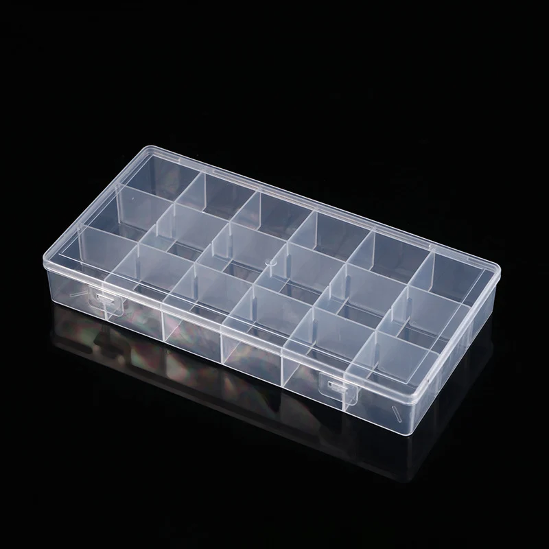 Transparente Multi-Abteil Aufbewahrungsorganizer Karnz