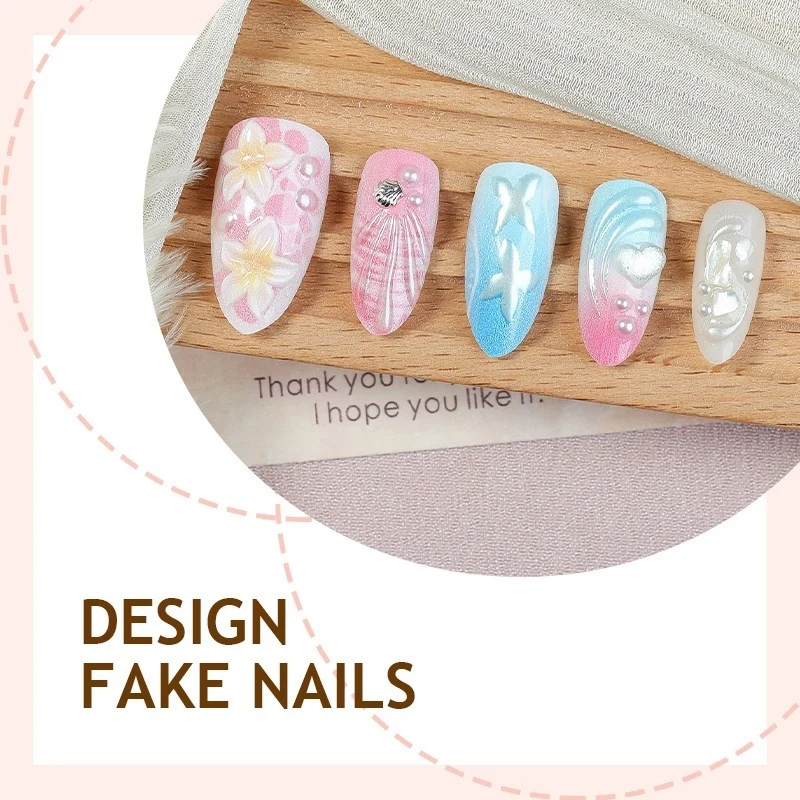 Kreatives Kunstnagelset mit Glitzer- und Einhornmotiven Brehn