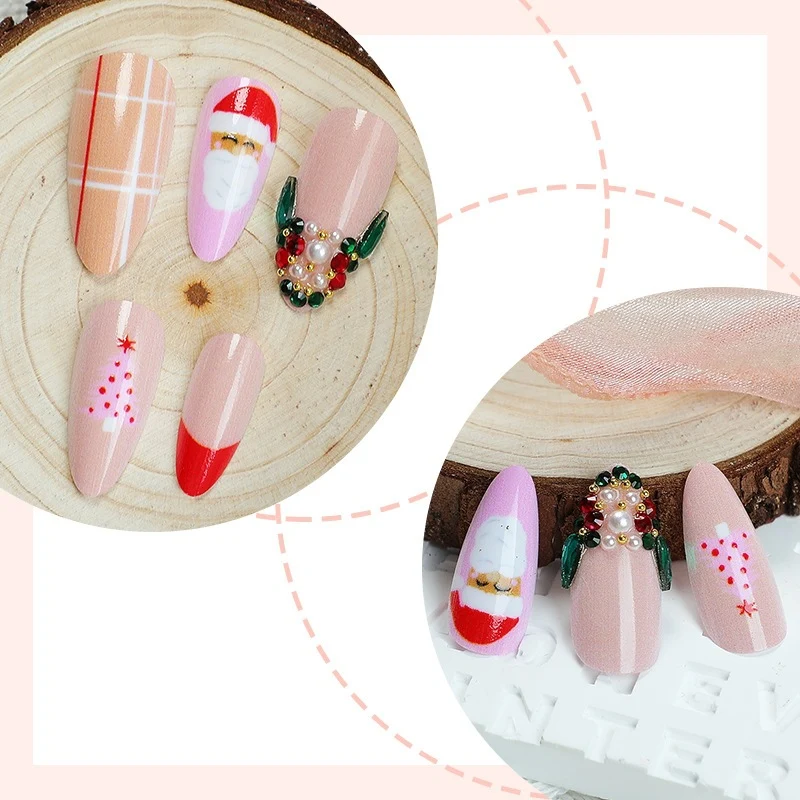Künstliche Nagel-Kollektion mit festlichen Designs und eleganten Akzenten Brehn