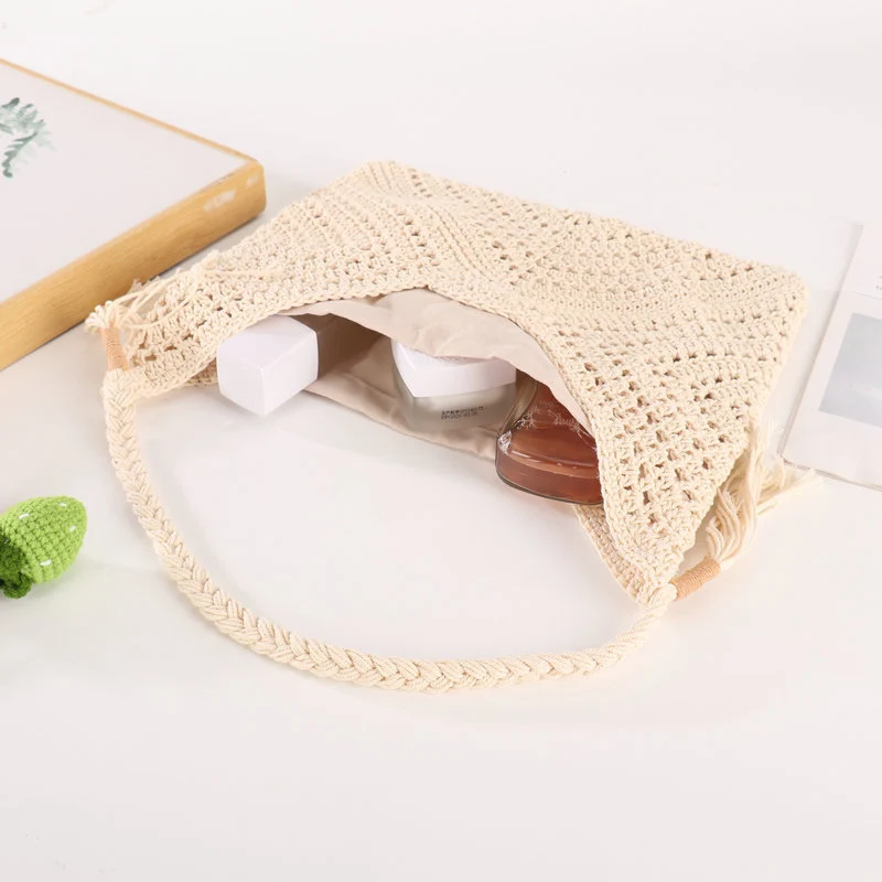 Handgefertigte Makramee-Tasche Skanto