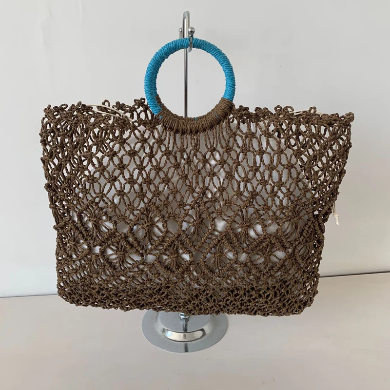 Handgemachte Makramee Strandtasche Skanto