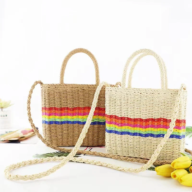 Strandtasche mit farbigen Akzenten Skanto