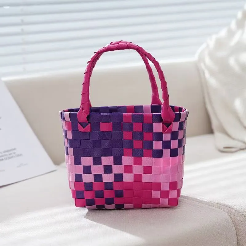 Handgemachte Tasche aus wetterfestem Material Skanto