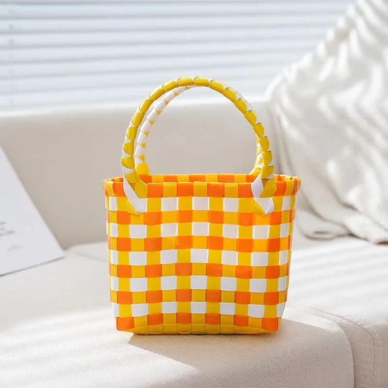 Handgemachte Tasche aus wetterfestem Material Skanto