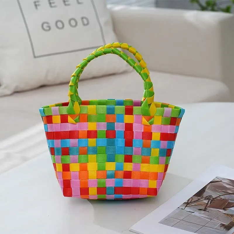 Handgemachte Tasche aus wetterfestem Material Skanto