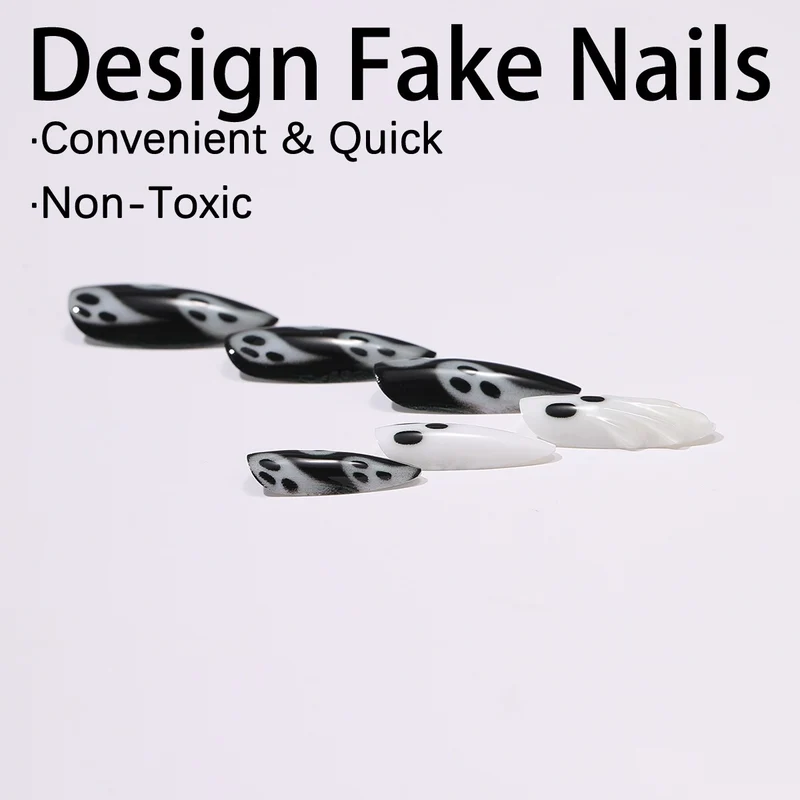 Kreatives Kunstnagelset mit Gespenstermotiven Brehn
