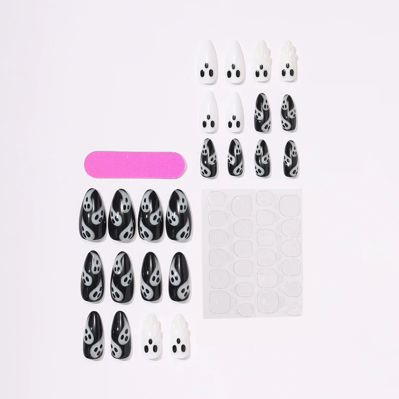 Kreatives Kunstnagelset mit Gespenstermotiven Brehn