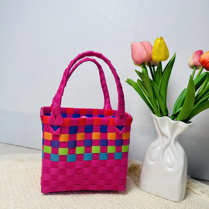 Geflochtene Jutetasche Skanto